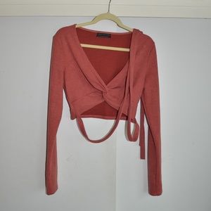 Urban Outfitters Wrap Crop Top